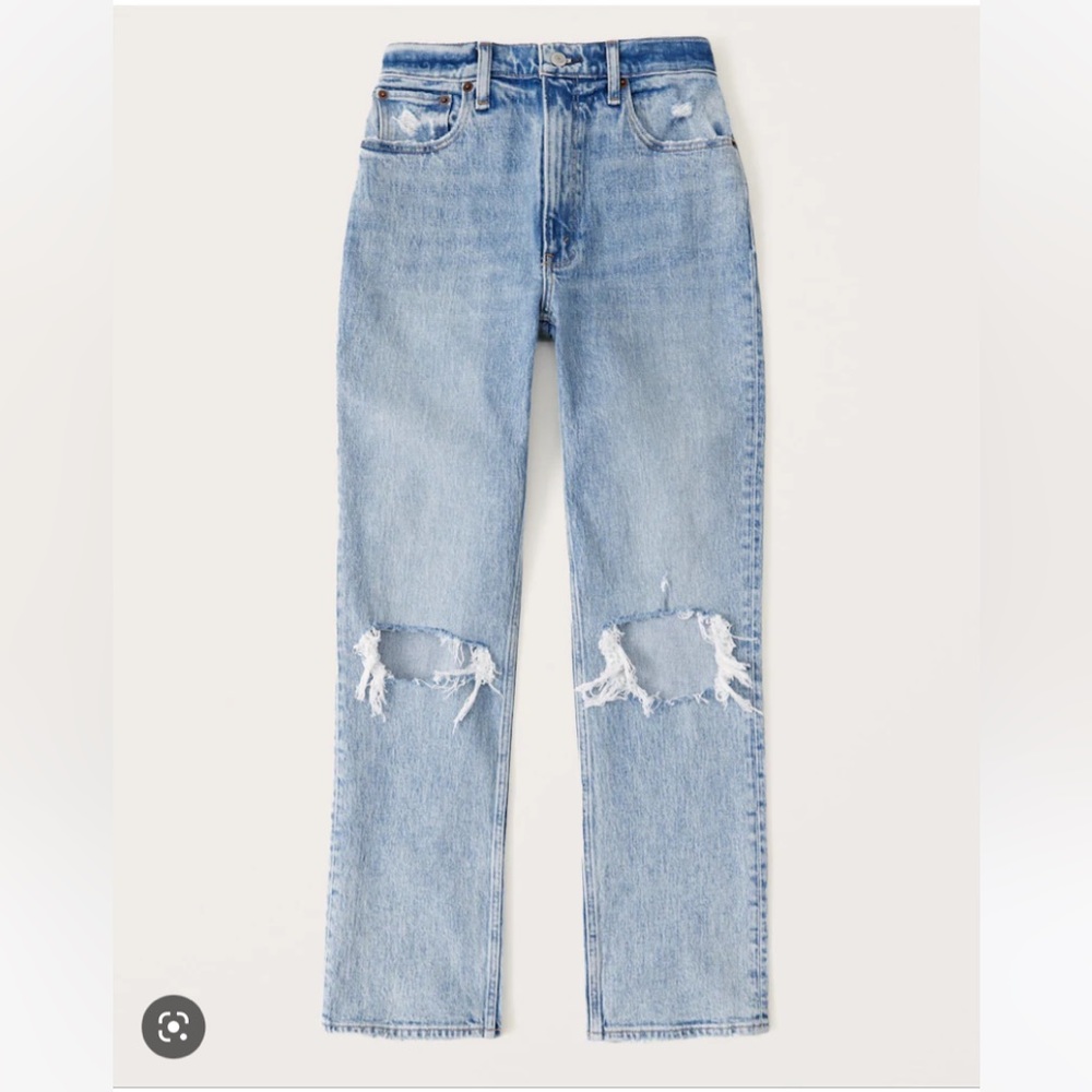 Abercrombie Curve Love 90s Straight Jeans